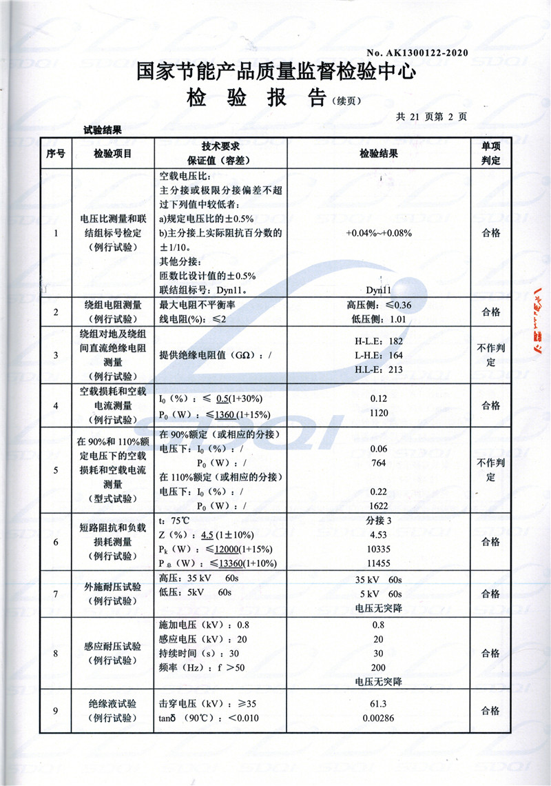 高低压试验报告-S11-1250阿坝阿坝阿坝油浸式变压器-2.jpg
